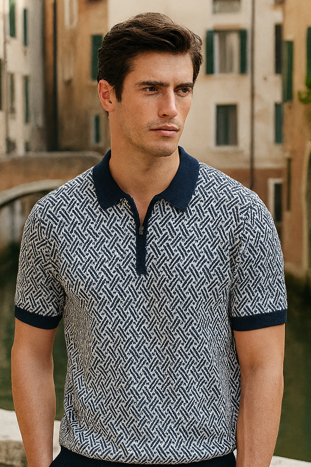 Venetian Weave Polo