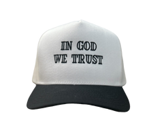 Load image into Gallery viewer, IN GOD WE TRUST HAT
